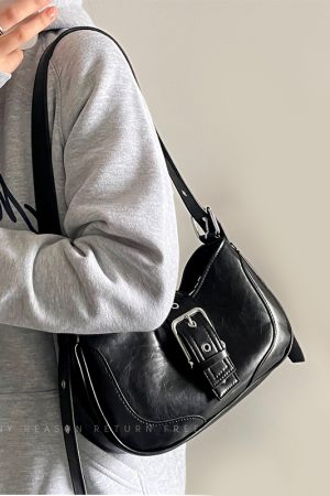 Women's Retro Crescent Underarm Bag - 2025 Trendy Crossbody Shoulder Bag for Hot Girl Style