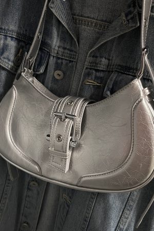 Women's Retro Crescent Underarm Bag - 2025 Trendy Crossbody Shoulder Bag for Hot Girl Style