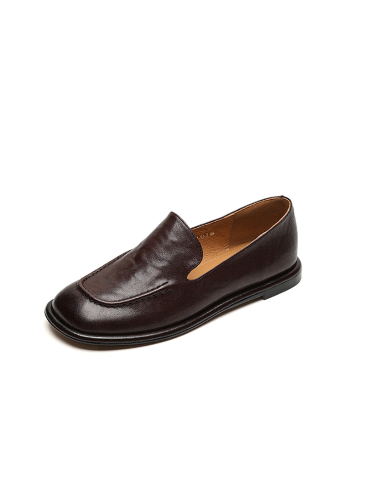 Women's Sheepskin Melard Flat Loafers - Stylish Spring/Summer 2025 Leather Shoes, Sizes 41-43, Perfect for Casual Outings Women's Sheepskin Melard Flat Loafers - Stylish Spring/Summer 2025 Leather Shoes, Sizes 41-43, Perfect for Casual Outings