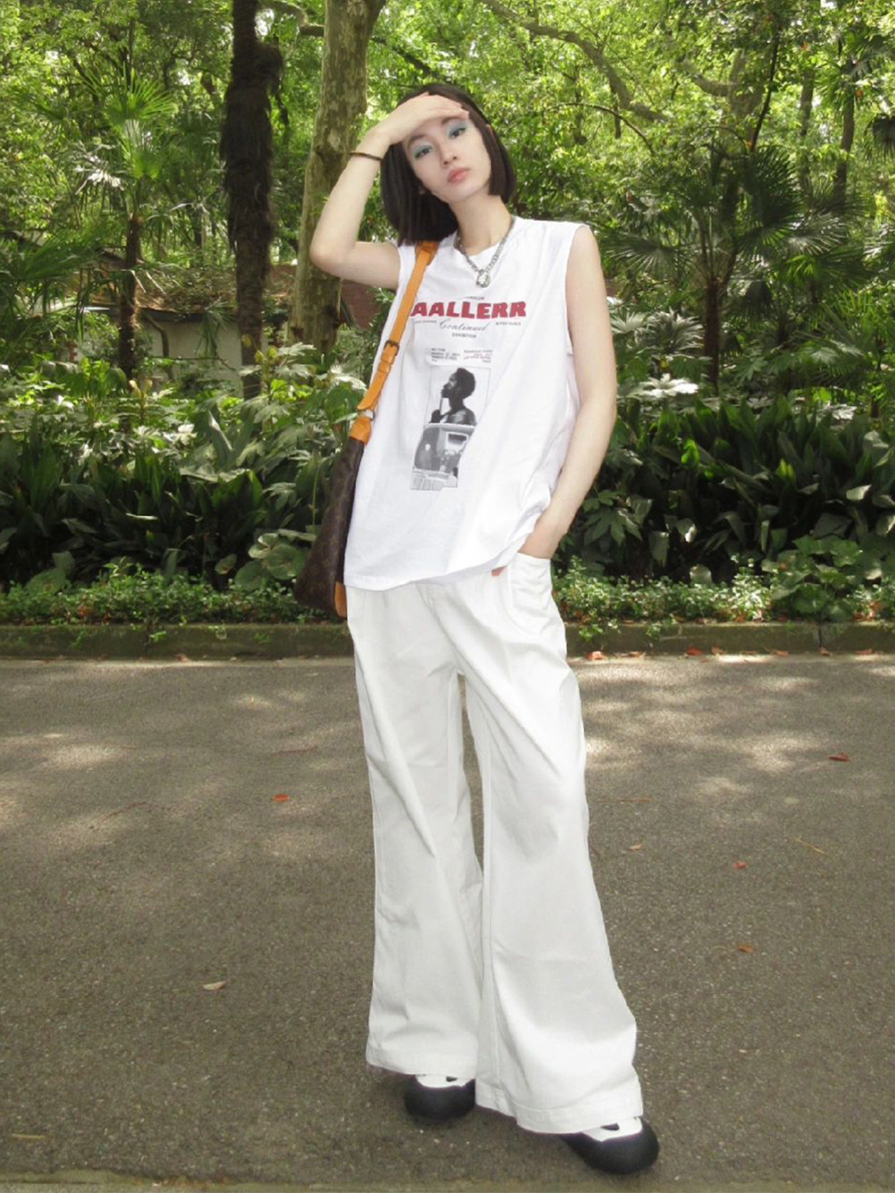 Women's Sleeveless High Street T-Shirt - American Style Cotton Vest for Summer Hip Hop, College Couple Top, Casual Fashion Women's Sleeveless High Street T-Shirt - American Style Cotton Vest for Summer Hip Hop, College Couple Top, Casual Fashion