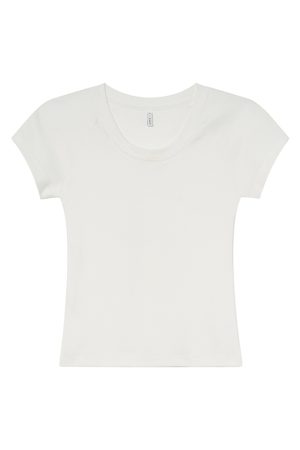 Womenâ€™s Slim-Fit Pure Cotton Short Sleeve T-Shirt - Summer 2025 Niche Design, Casual Style Top