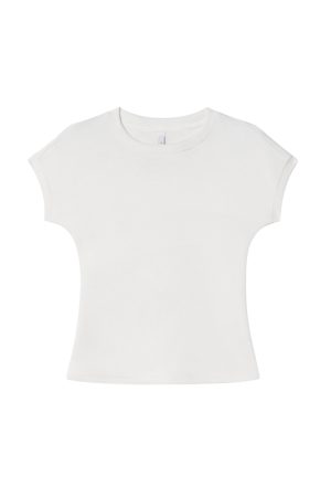 Women's Slim Fit Short Sleeve Raglan T-Shirt - Basic Style Spring/Summer Top, Simple and Elegant Fashion
