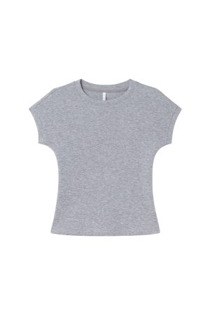Women's Slim Fit Short Sleeve Raglan T-Shirt - Basic Style Spring/Summer Top, Simple and Elegant Fashion