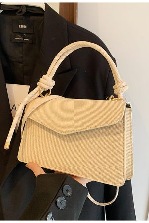 Women's Small Square Handbag - High-End Texture Crossbody Bag for Summer 2025 - Versatile Fashionable Mini Bag