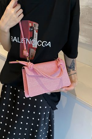 Women's Small Square Handbag - High-End Texture Crossbody Bag for Summer 2025 - Versatile Fashionable Mini Bag