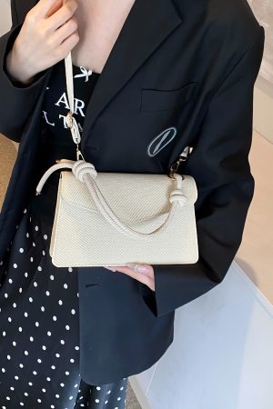 Women's Small Square Handbag - High-End Texture Crossbody Bag for Summer 2025 - Versatile Fashionable Mini Bag