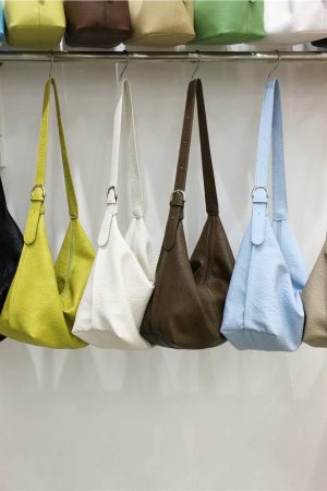 Women's Soft Leather Feel Dumpling Tote Bag - Casual Commuter Shoulder Crossbody for Summer 2025 Style