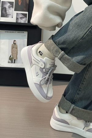 Women's Soft Leather Little White Sneakers - Breathable Candy Color Sports Shoes for Spring/Summer 2025 - Trendy and Comfortable Fashion Footwear