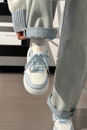 Women's Soft Leather Little White Sneakers - Breathable Candy Color Sports Shoes for Spring/Summer 2025 - Trendy and Comfortable Fashion Footwear