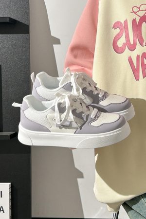 Women's Soft Leather Little White Sneakers - Breathable Candy Color Sports Shoes for Spring/Summer 2025 - Trendy and Comfortable Fashion Footwear