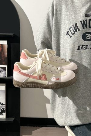 Women's Soft-Soled White Sneakers - Trendy Mesh Breathable Board Shoes for Summer 2025, Korean Style, Ins Fashion