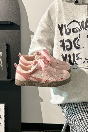 Women's Soft-Soled White Sneakers - Trendy Mesh Breathable Board Shoes for Summer 2025, Korean Style, Ins Fashion