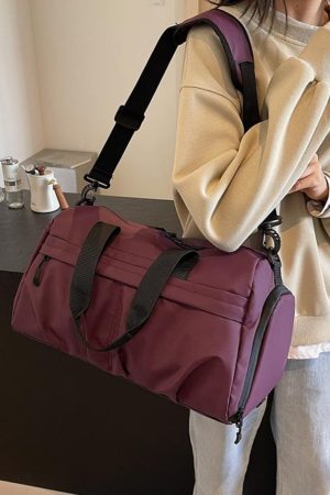 Women's Sports Training Fitness Bag - Versatile Travel Handbag for Yoga, Swimming & Business - Stylish Crossbody Bag for Short Trips