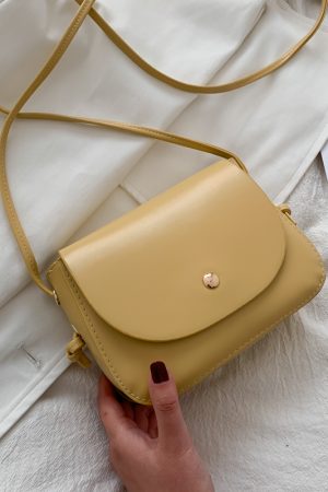 Women's Spring/Summer Saddle Crossbody Bag - Versatile Shoulder Bag Trend for 2025, Internet Celebrity Style