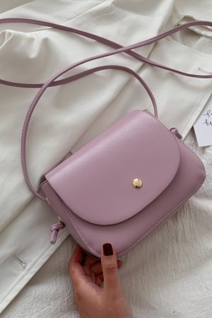 Women's Spring/Summer Saddle Crossbody Bag - Versatile Shoulder Bag Trend for 2025, Internet Celebrity Style
