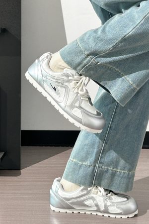 Women's Summer Ballet-Style Breathable Soft-Soled White Sneakers - Trendy Korean Design