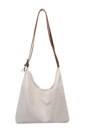 Women's Summer Canvas College Bag - Petite Korean Style Niche Design for Carrying Books - 2025 Trendy Small Tote