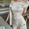 Women's Summer Cargo Shorts - Vintage American Style Mid-Waist Slim Fit Casual Pants for Hot Girl Aesthetic