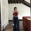 Women's Summer Loose High-Waisted Wide-Leg Jeans - Lightweight Casual Style for Effortless Y2K Fashion