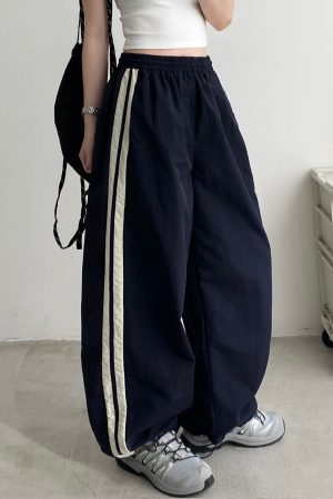 Women's Sun Grapefruit Embroidered Two-Way Stretch Slimming Sports Pants - Versatile Casual Long Pants for Activewear