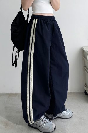 Women's Sun Grapefruit Embroidered Two-Way Stretch Slimming Sports Pants - Versatile Casual Long Pants for Activewear