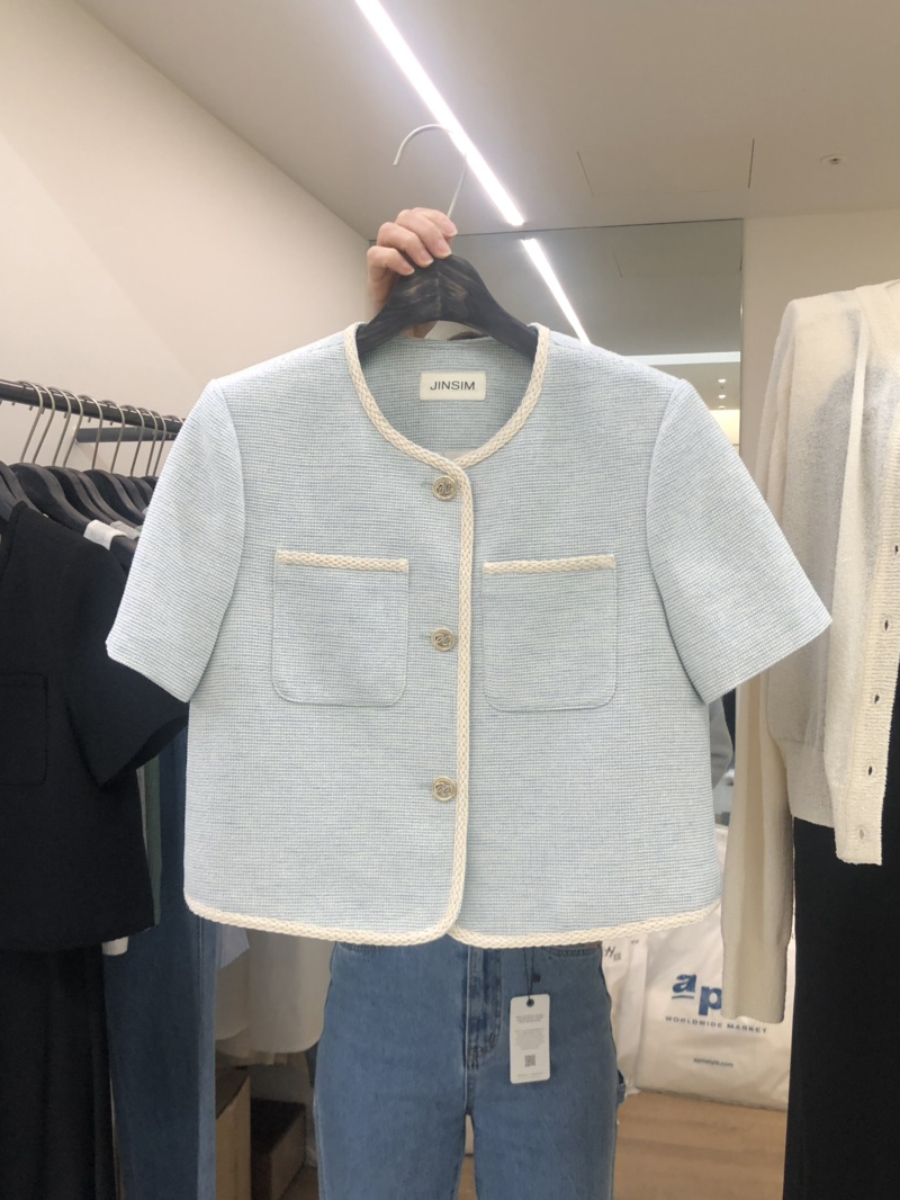 Women's Thin Blazer - Goddess Style, Fashionable Summer Short Top, Versatile Streetwear, 2025 Inspired by 90s Chic Women's Thin Blazer - Goddess Style, Fashionable Summer Short Top, Versatile Streetwear, 2025 Inspired by 90s Chic