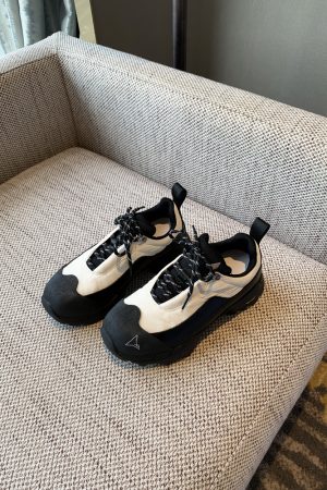 Women's Trendy Casual Lace-Up Dad Shoes - Genuine Leather Color-Blocking Thick-Soled Spring 2025 Versatile Fashion Footwear