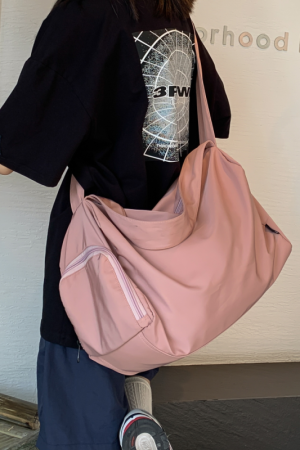 Women's Versatile Sports Bag - Lightweight Fitness Shoulder Bag, Large Capacity Crossbody Bag for Short Trips and Travel