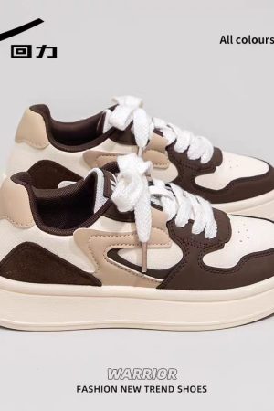 Women's White Sneakers 2025 - Breathable Simple Board Shoes for Students, Korean Style, Versatile Casual Footwear, Trendy INS Fashion