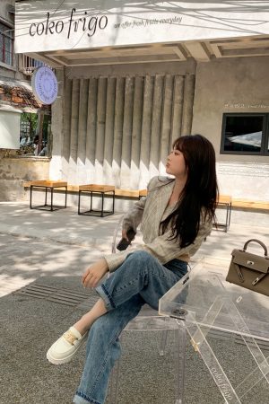 Women's White Thick-Soled Slip-On Loafers in British Style - Genuine Leather Spring Summer 2025 Fashion Footwear