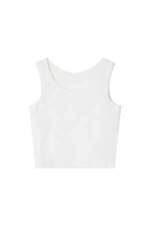 Women's Wide-Edged Round Neck Slim-Fit Short Vest Camisole Top - Summer 2025 Fashion, Trendy Casual Style
