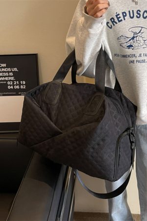 Women's Yoga Sports Bag with Dry Wet Separation, Large Capacity Fitness Bag, Handheld & Crossbody Travel Bag for Gym and Training