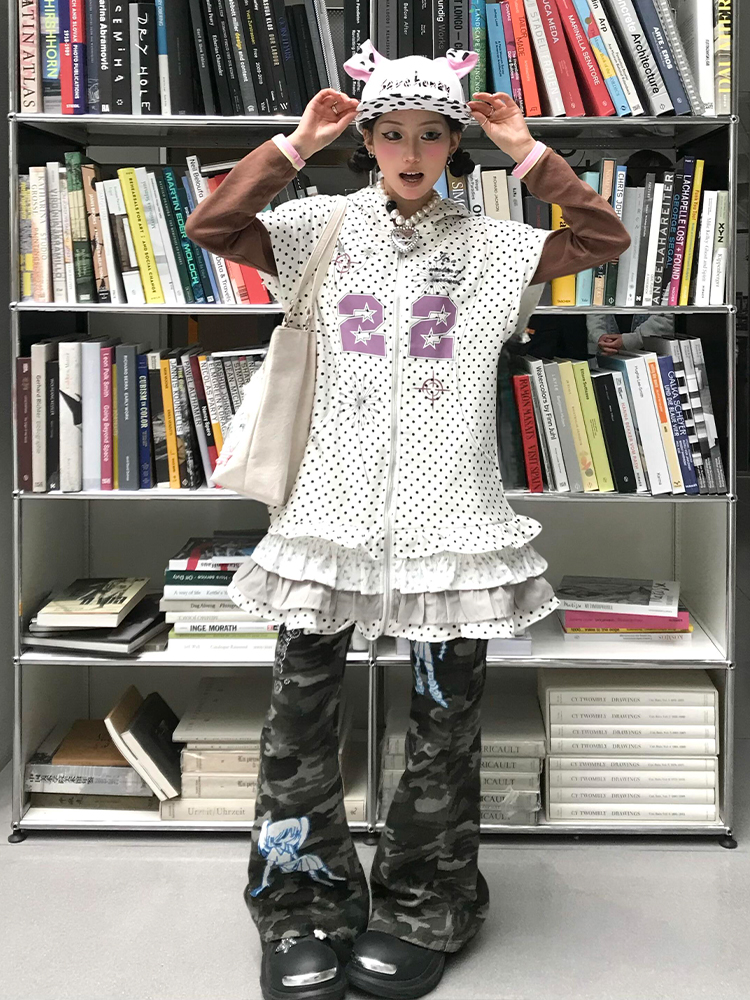 Y2K Style Women's Short Sleeve Dress with Hood, Summer Ruffled Edge, Subculture Millennial Skirt for Trendy Looks Y2K Style Women's Short Sleeve Dress with Hood, Summer Ruffled Edge, Subculture Millennial Skirt for Trendy Looks